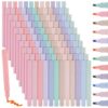 Ziouabaf 240 Pcs Highlighters Bulk Chisel Tip Assorted 12 Colors No Bleed Cute Soft Marker Pens for Journal Planner Notes School Office Supplies
