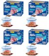 Ziploc Quart Food Storage Freezer Bags, Grip 'n Seal Technology for Easier Grip, Open, and Close, 100 Count (Pack of 4)