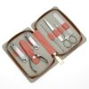 Zipper Pack 7 Piece Stainless Steel Nail Clipper Set Clippers Manicure Tools Art