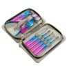 Zipper Pack Illusion Nail Clipper Set 10 Piece Manicure Tool