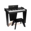 ZIPPY Kids Piano Keyboard, 37 Keys Digital Piano for Kids, Music Educational Instrument Toy, Wood Piano for 3+ Girls and Boys (Black Plus)