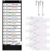 ZKOO Daily Schedule Pocket Chart for Kids, 13+1 Pocket Visual Schedule for Autism ADHD Classroom, 18 Reusable Double-Sided Dry-Erase Cards, Homeschool Special Education Routine Chart (Black)