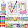 ZMLM 16 Pack Coloring Books for Kids with Crayons,Graduation Party Favors for Kids 4-8, Goodie Bags Stuffers for Toddlers, Classroom Prizes Birthday Return Gifts (Party)