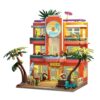 Zonesyond Miami Beach Hotel Building Set City House with Lights