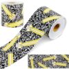 Zonon 65 Feet Pencil Composition Bulletin Board Borders Black and White Straight Border Trims Classroom Borders Wavy Rolled Trim DIY Decoration for Classroom Home School Office Wall Back to School