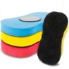 Zonon 9 Pcs Pcs Chalk Eraser Bulk Chalk Board Chalkboard Erasers Dust Free for Back to School Gifts First Day of School Blackboard Dry Whiteboard Magnetic Reusable Classroom Office (Red,Yellow,Blue)