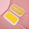 Zopsc Colorful Sponge Ink Pad for Stamping, Vintage Scrapbook Stamp Pad, Multiple Purpose Painting Accessory for Paper Cloth Wood, Art Supply for DIY Projects, Washable Ink (BD-211 Lemon Yellow)