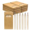 Zorfeter 10 Pack Mini Colored Pencils, 3.5 Inch, 6 Per Pack
