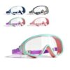 ZORNE Yilia Swim Goggles for Adults & Kids – Anti-Fog, UV Protection, Wide View with Comfort Nose Cover & Ear Plugs Set for Pool, Lake, Snorkeling