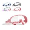 ZORNE Yilia Swim Goggles for Adults & Kids – Anti-Fog, UV Protection, Wide View with Comfort Nose Cover & Ear Plugs Set for Pool, Lake, Snorkeling