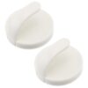 Zorvial Creative Magnetic Hooks for Refrigerator,Kitchen Hooks,Strong Adhesive Hooks,White