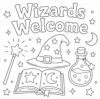 Zoyeven 24 pcs Halloween Magic Wizard Crafts for Kids Adults DIY Jigsaw Puzzle Coloring Art Kit Enchanted Autumn Party Favors Classroom Activities School Projects Bulk Group Fun Gift Supplies