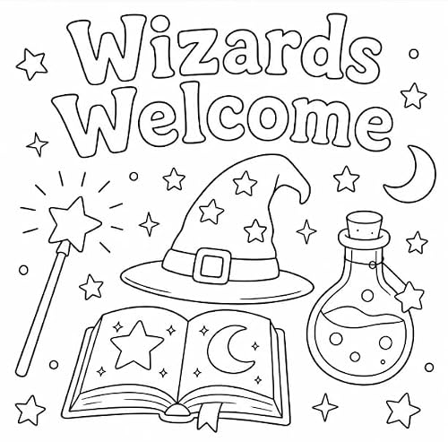 Zoyeven 24 pcs Halloween Magic Wizard Crafts for Kids Adults DIY Jigsaw Puzzle Coloring Art Kit Enchanted Autumn Party Favors Classroom Activities School Projects Bulk Group Fun Gift Supplies