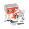 ZQsmgs Ice Cream Shop Playset, Pretend Freezer Dessert Selling Toy
