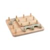 ZQsmgs Montessori Geometric Peg‑Board Toy, Pegboard Activity Board