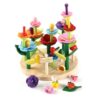 ZQsmgs Wooden Flower Garden Toy, Montessori Creative Imagination Toy