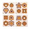 ZQsmgs Wooden Shape Puzzle Board, Autistic Developmental