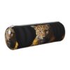 ZQYTGFDC Leopard in a leather jacket, stylish and multifunctional pencil case, easy to store and carry.