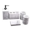 ZSRUIKJN Resin Bathroom Five-piece Hotel Toiletries Set Supplies