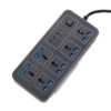 ZSRUIKJN Socket Power Board with 1.8m Extension Cable AC C-Type Port Charging