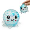 ZTATU Mini Octopus Toy Stress Balls for Adults (1PCS) Octopus Sea Animals Squishy Balls for Kids, Sensory Fidget Birthday Party Favors Stress Relief Toy Easter Basket Stuffers (Blue)
