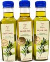 Zuluf Blessed Olive Oil Set of 3 Pure Anointing Oil from the Holy Land Jerusalem Bethlehem Christian Prayer for Baptism Christening Godparent Faith Gift Unscented 25.4 Fl Oz 3 Pack Bottles