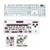 ZUOYA GMK104 Custom Mechanical Keyboard Barebones Bundle with Cute Cat PBT Keycaps,Full Size Hot Swappable DIY Gaming Keyboard Kit,VIA Programmable Wireless BT5.0/2.4G/USB-C Gasket Mount RGB Keyboard