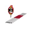 ZZAHDGPL Silver Prism with 4 Poles(0mm)