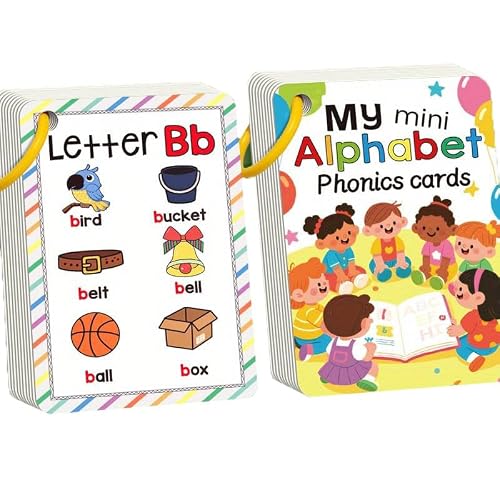 ZZMZMIU Sight Words Educational Flashcards - Sightwords Game with Pictures, Literacy Learning Reading Cards Toy for Kindergarten, Home School Kids 3 4 5 Years Old