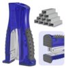 1-Pack Compact Stand-Up 2-in-1 Office Stapler with 1000 Staples, Blue