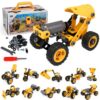 10-in-1 STEM Electric Building Toys for Kids Ages 4-8 Boys Girls Gifts