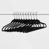 10-Pack Flocked Velvet Hangers, Petite Non-Slip for Pants/Dresses/Shirts