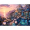 1000-Piece Jigsaw Puzzle, Crystal Coastal Fantasy Scene, 70 x 50 cm