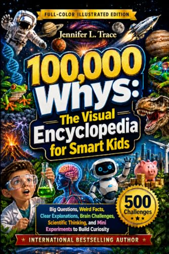 100,000 Whys for Smart Kids: The Visual Encyclopedia for Smart & Curious Kids - Big Questions, Weird Facts, Clear Explanations, 500 Brain Challenges, ... to Build Curiosity (Kids Ages 6 - 12)