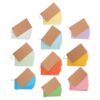 1000Pcs Index Cards Double Sided Lined Study Flashcards with Rings Portable Blank Note Pads