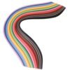 1000pcs Paper Quilling Strips Set, 5mm DIY Craft Paper Supplies
