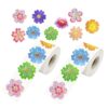 1000Pcs PET Flower Sticker for Classroom Reward
