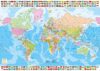 1000 Pieces Political World Map for Adult Holiday Wooden Puzzles Mental Challenges Educational Games Relaxing Family Activities