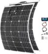 1000 Watt Flexible Solar Panel Kit - 2 x 500W 12V Solar Power Panels for RV, Boat, Off-Grid System, Lightweight, Durable, High Efficiency Solar Energy Solution