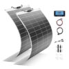 1000 Watt Solar Panel Kit 2 x 500W Flexible Monocrystalline RV Solar Panel