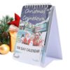 100 Day Christmas Countdown Calendar 2026, Tear Off Desktop Calendar
