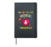 100 Days Of Please Mute Yourself Happy 100th Day of School Hardcover Journal, Black