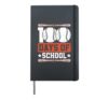 100 Days Of School Baseball 100th Day For Boys Kids Hardcover Journal, Black