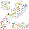 100 Feet Boho Pastel Bulletin Board Borders-Pastel Scalloped Border Trims-Classroom Borders Decoration for Walls, Desks, Windows, Lockers, Schools, Classrooms, Homeschool & Offices(Boho)