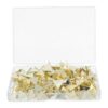 100pcs 100pcs Triangle Push Pins for Cork Boards Decorative Tacks