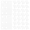 100pcs Binder Hole Reinforcement Stickers White Pet Index Labels