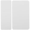 100pcs Blank Index Cards White Paper for Studying and Office Use