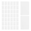 100pcs Blank Pvc Cards for Printing Double Side Printable Cards