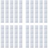 100 Pcs Clear 11-Hole A4 Document Wallets, Plastic Sheet Protectors with Waterproof Punched Pockets, 12.2 x 9.8 in, for Ring Binders, Files, Travel, Easy Insert and Remove, Helps Keep Papers Sorted