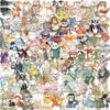 100PCS Cute Animal Stickers Kids Stickers Pack